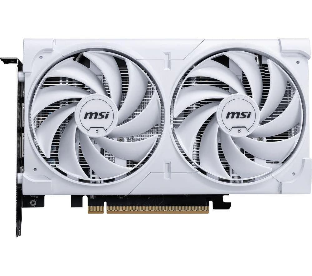 MSI GeForce RTX 5060 8G VENTUS 2X OC WHITE 8GB GDDR7 Graphics Card