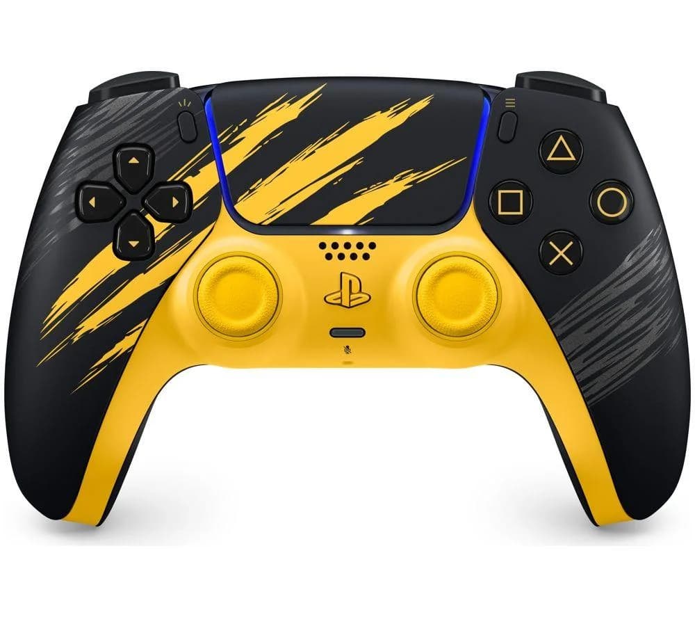 PLAYSTATION PS5 DualSense Wireless Controller - Marvel's Wolverine Battle Yellow Limited Edition
