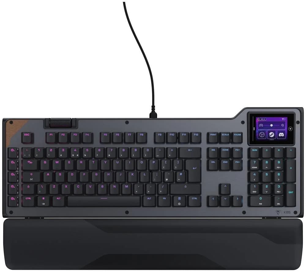 TURTLE BEACH Command Series KB5 Mechanical Gaming Keyboard - Black, Black