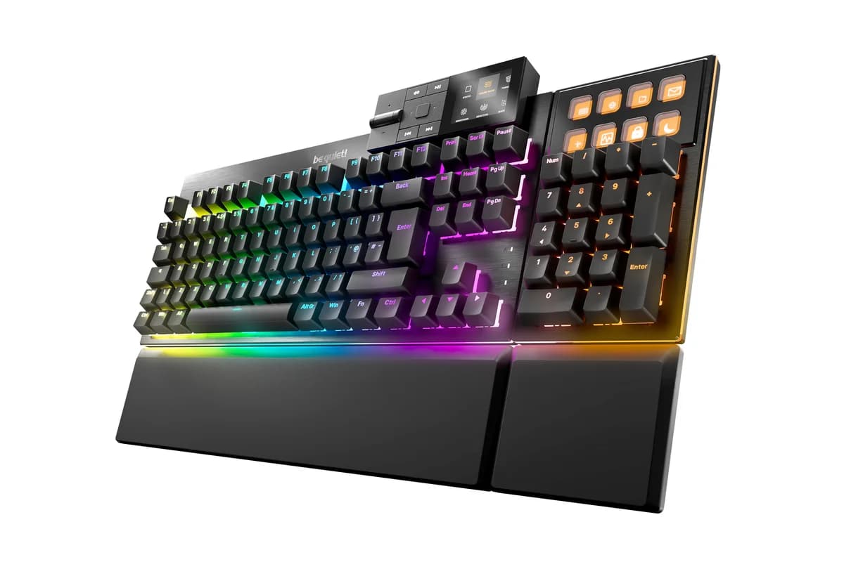 be quiet! Dark Mount Silent Tactile Modular Gaming Keyboard