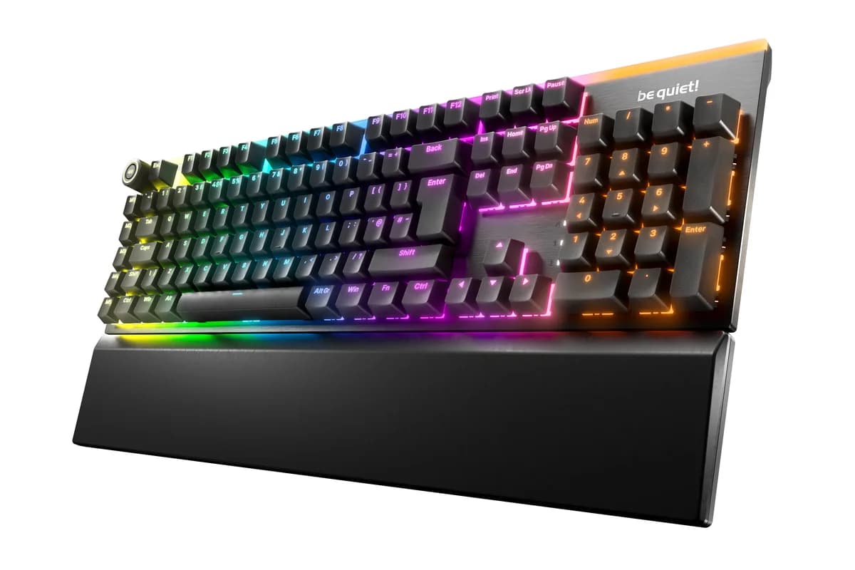 be quiet! Light Mount Silent Linear ARGB Mechanical Keyboard