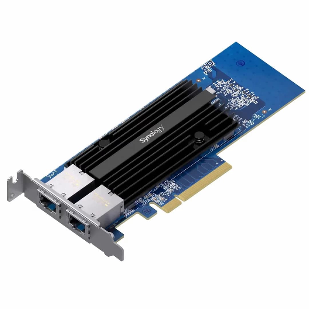 Synology E10G30-T2 PCI-e Dual-Port 10GbE RJ-45 Ethernet Network Adapter Card