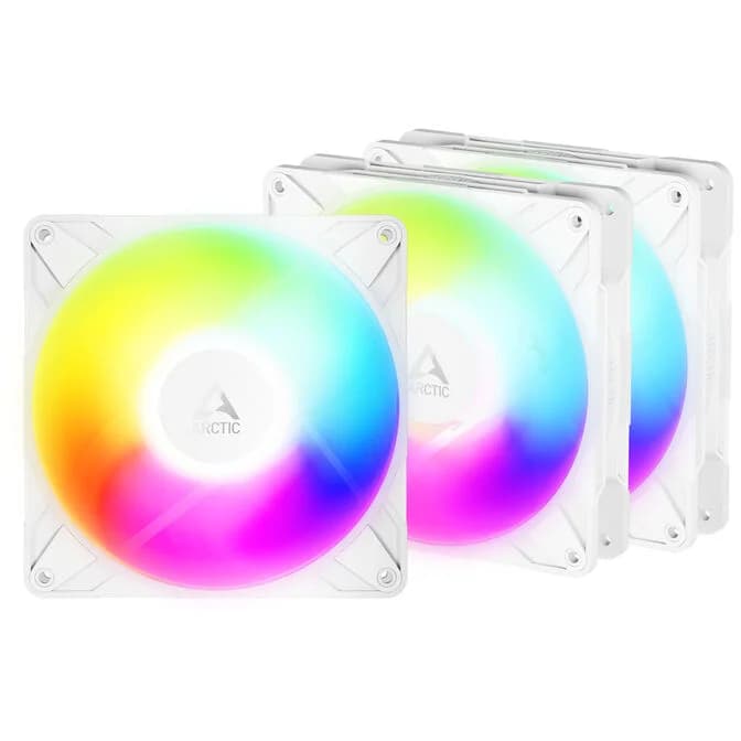 Arctic P14 Pro Reverse White A-RGB PWM Triple Fan Pack - 140mm