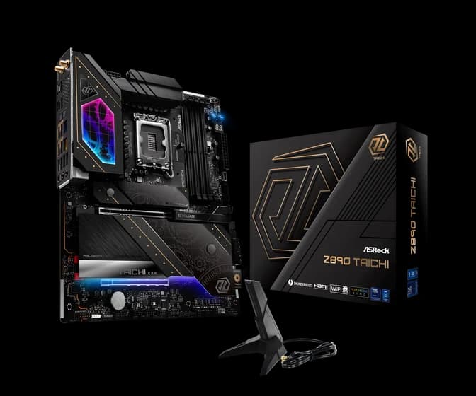 Asrock Z890 Taichi (LGA 1851) DDR5 EATX Motherboard