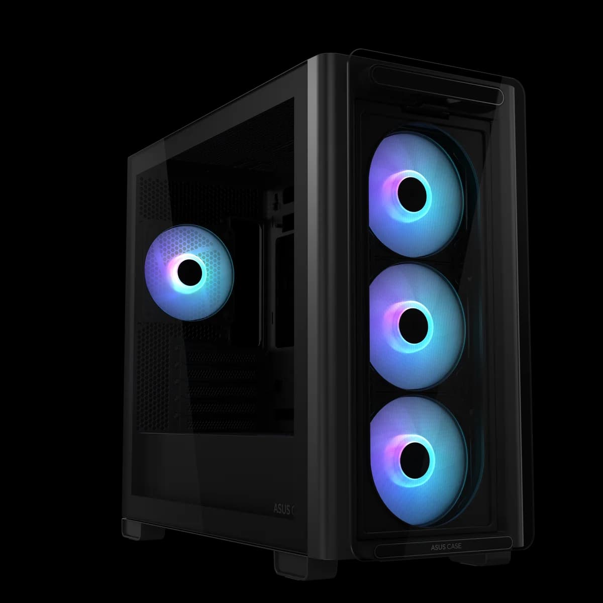 ASUS A23 PLUS Mid Tower mATX Gaming Case in Black