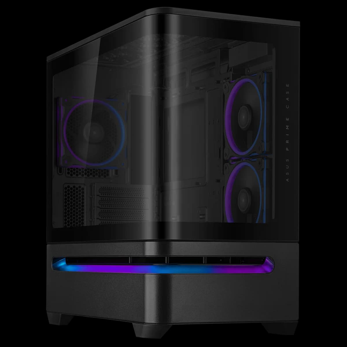 ASUS Prime AP202 TG ARGB Mid Tower Case in Black