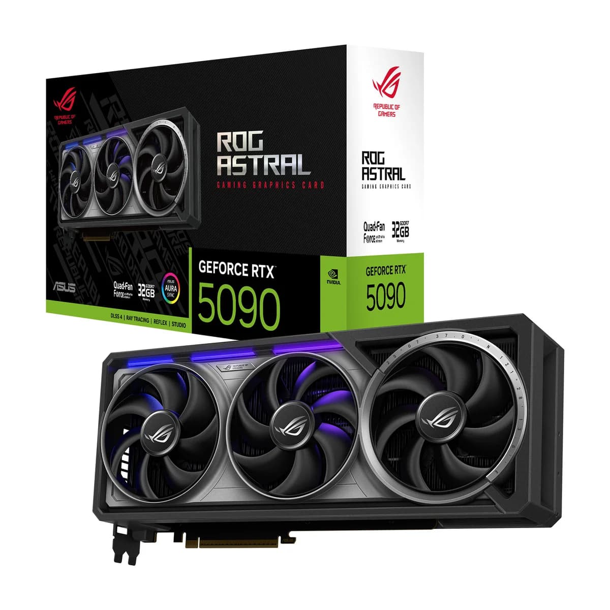 ASUS ROG Astral GeForce RTX 5090 32GB Graphics Card (ROG-ASTRAL-RTX5090-32G-GAMING)