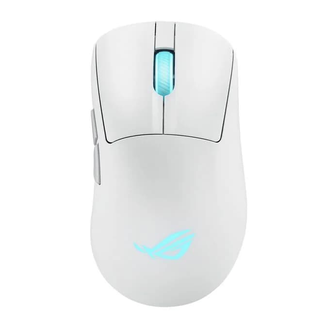 ASUS ROG Keris II Origin Lightweight Wireless Gaming Mouse - White (90MP04A0-BMUA10)