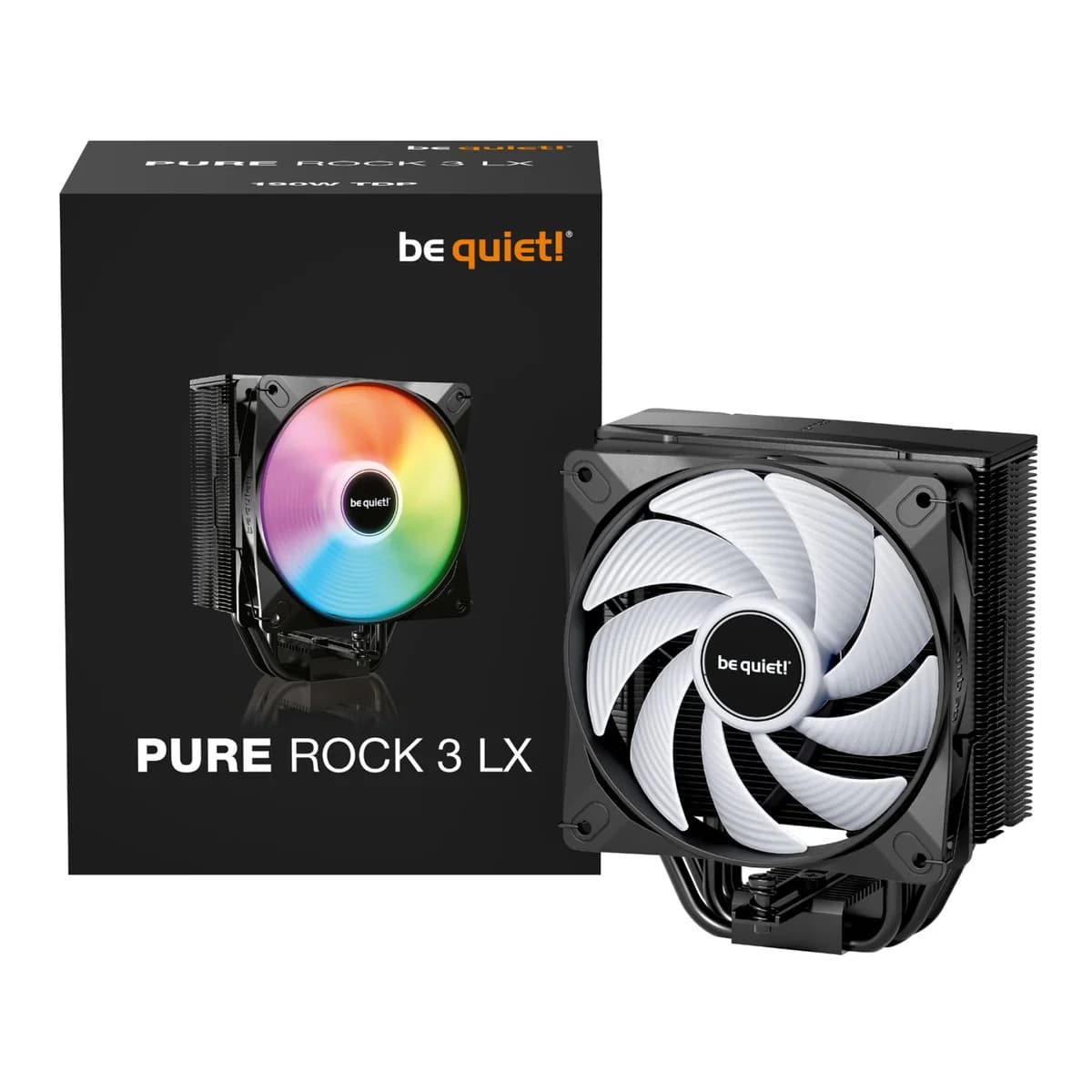 bequiet! PURE ROCK 3 Black AMD / Intel CPU Cooler