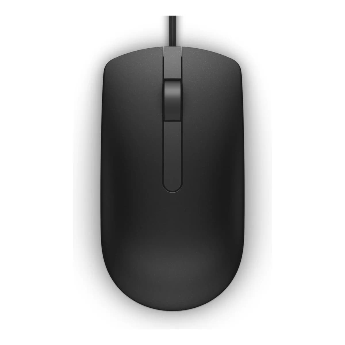 Dell MS116 Office Right-hand Wired 1000 DPI Optical Mouse - Black