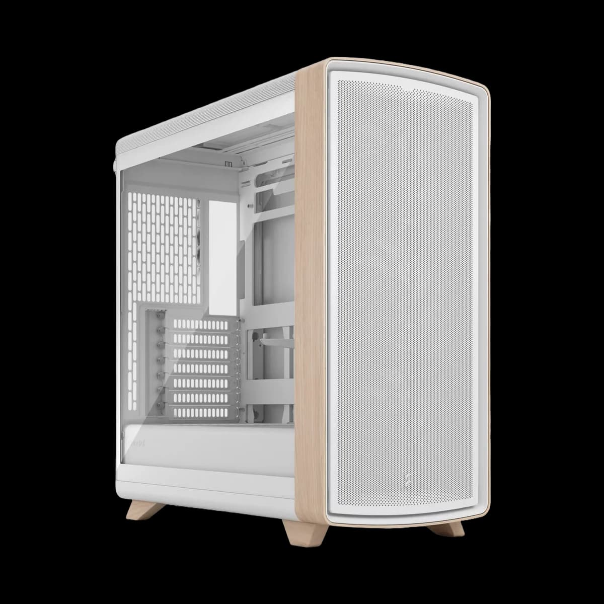 Fractal Design Summit Chalk White TG Clear Tint Mid Tower Gaming Case