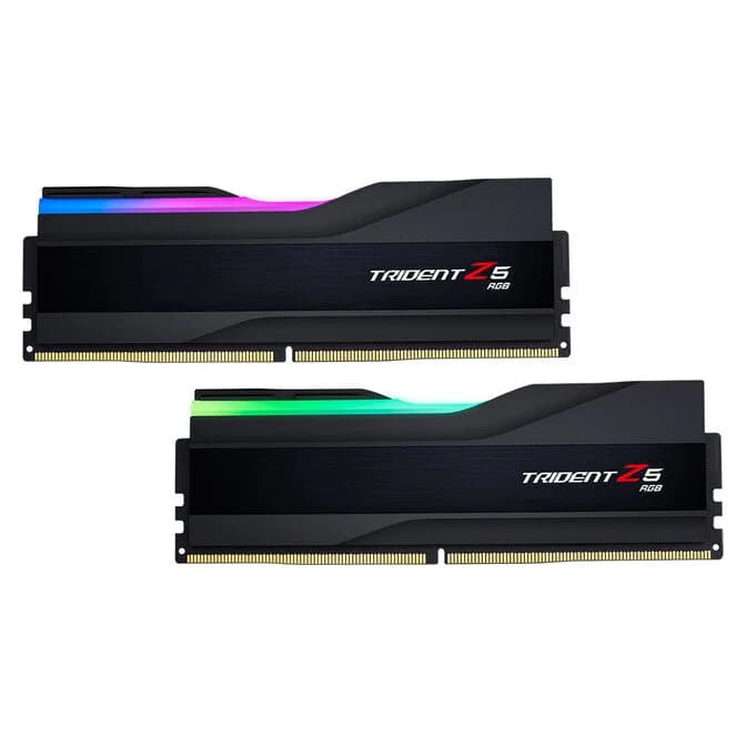 G.Skill Trident Z5 RGB EXPO/XMP 32GB (2x16GB) DDR5 PC5-60000C38 8000MHz Dual Channel Kit - Bl