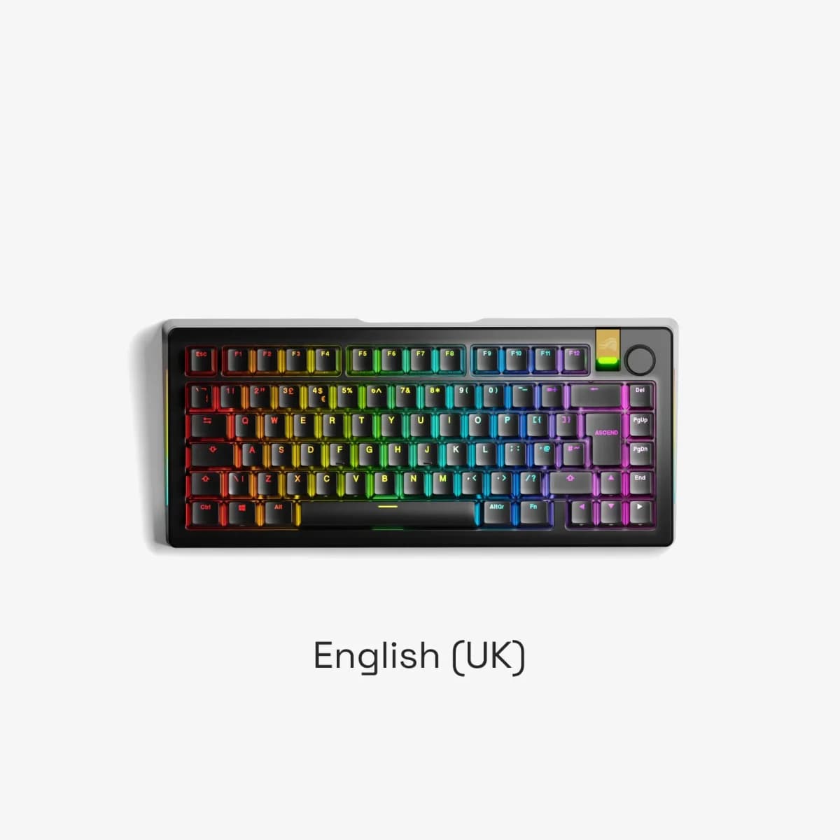 Glorious GMMK 3 PRO HE Wireless Keyboard Black 75% UK ISO