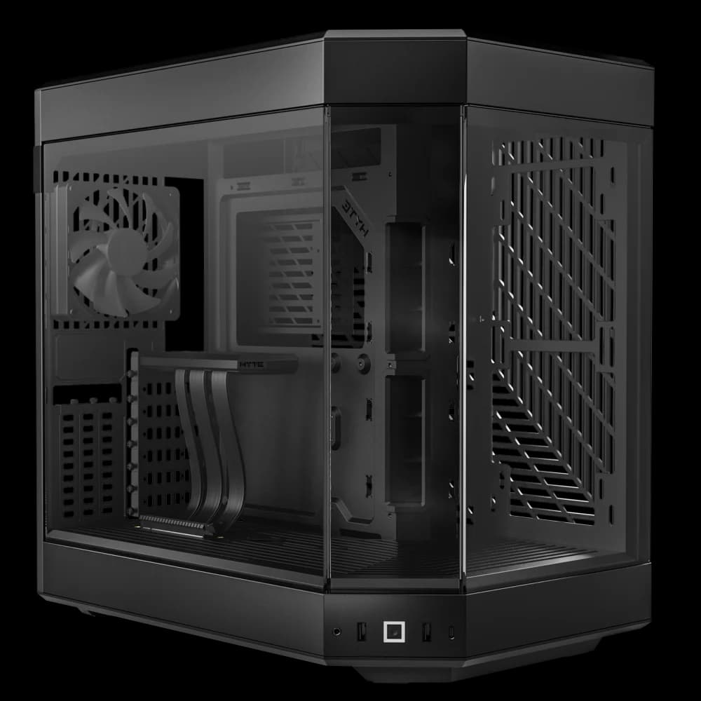 HYTE Y60 Modern Aesthetic Mid Tower Case - Black