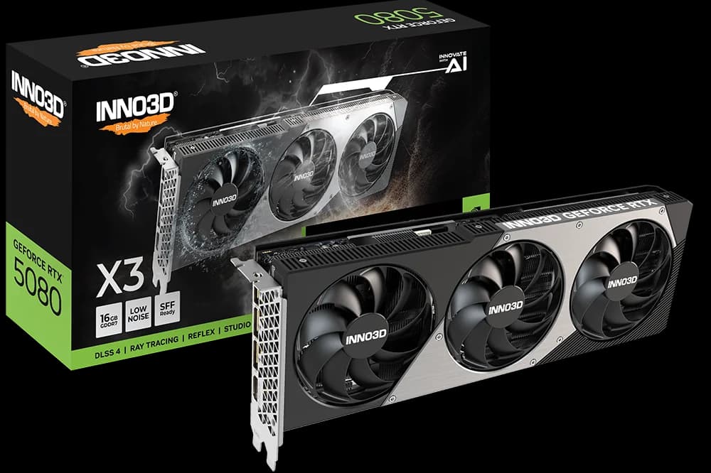 INNO3D Geforce RTX 5080 X3 16GB Graphics Card