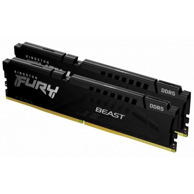 Kingston FURY Beast EXPO/XMP 64GB (2x32GB) DDR5 C36 5600MHz Dual Channel Kit - Black