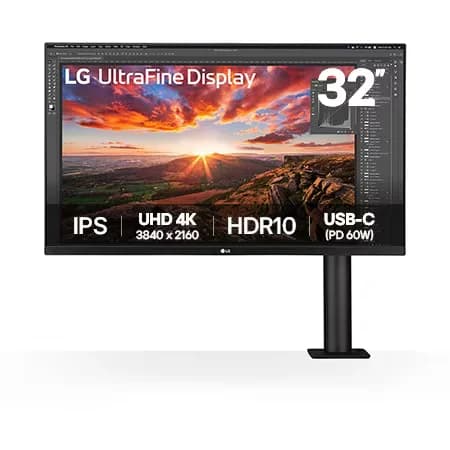 LG UHD 4K Ergo IPS 32UN880K-B 32" Monitor