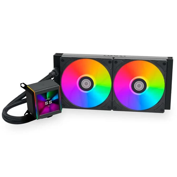 Lian Li Galahad II LCD Performance AIO 280mm CPU Water Cooler -