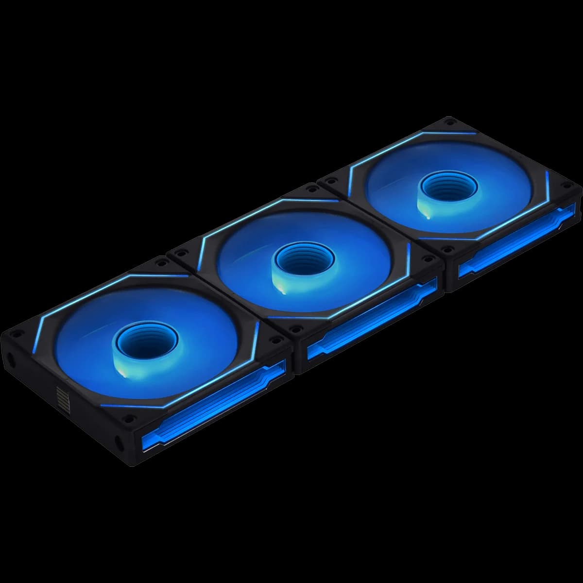 Lian Li UNI SL120 INF Wireless Addressable RGB 120mm Black Triple Fan Pack