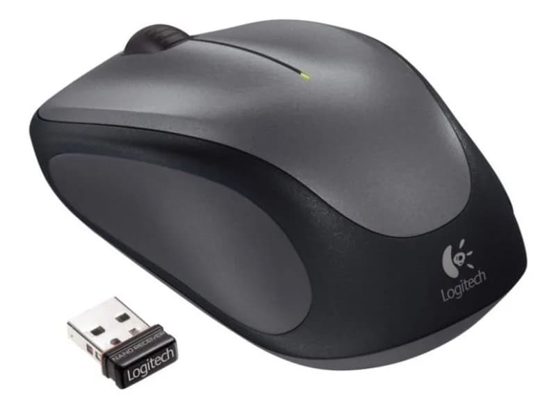 Logitech M235 Optical 2.4 GHz 1000 DPI Wireless Mouse - Grey