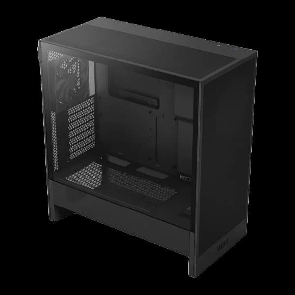 NZXT H5 Flow Compact Mid Tower ATX Case in Black