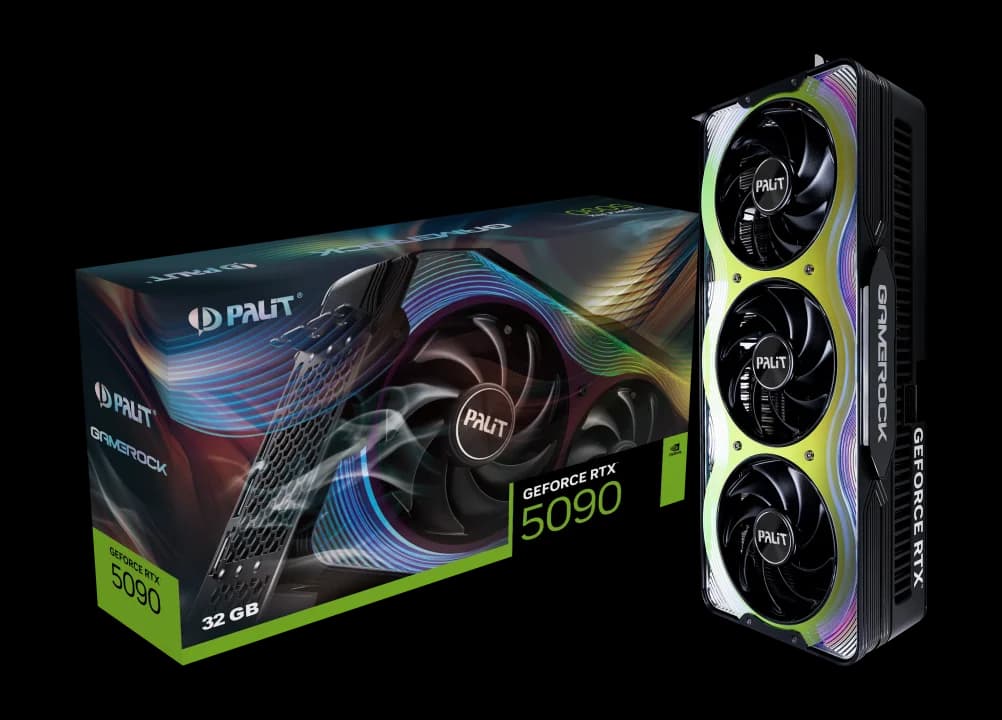 Palit GeForce RTX 5090 GameRock 32GB Graphics Card