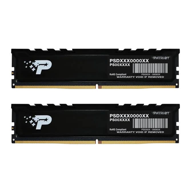Patriot Premium Signature 16GB (2x8GB) DDR5 C40 4800MHz Dual Channel Kit