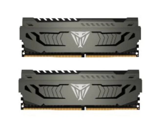 Patriot Viper Steel 64GB (2x32GB) DDR4 PC4-25600C16 3200MHz Dual Channel Kit (PV
