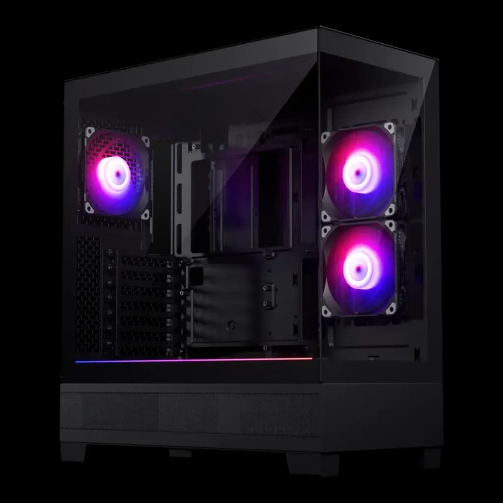 PHANTEKS XT View E-ATX Mid-Tower PC Case - Black