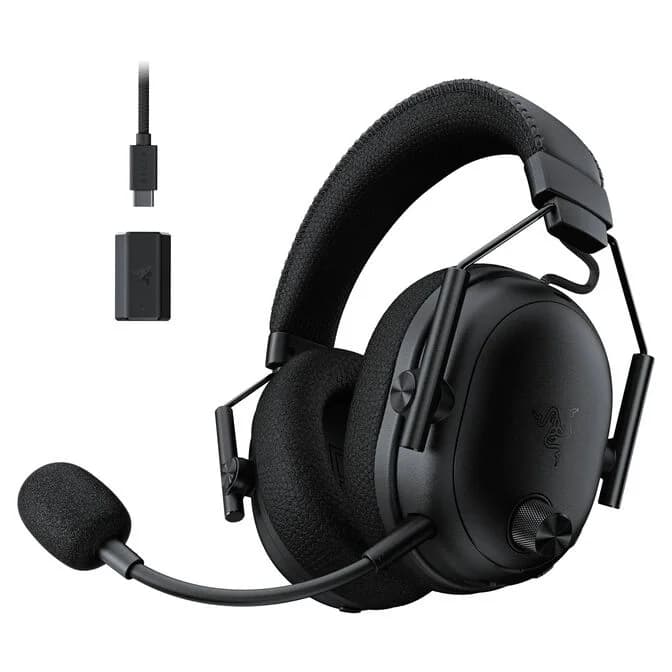 Razer BlackShark V3 Pro Wireless Gaming Headset, Hybrid ANC - Black