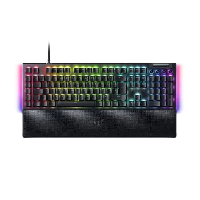Razer BlackWidow V4 USB RGB Mechanical Gaming Keyboard Green Clicky Switch - UK
