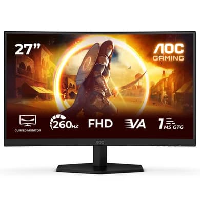 AOC C27G42ZEP 27" Fast VA Full HD 240Hz 0.5ms Curved Gaming Monitor