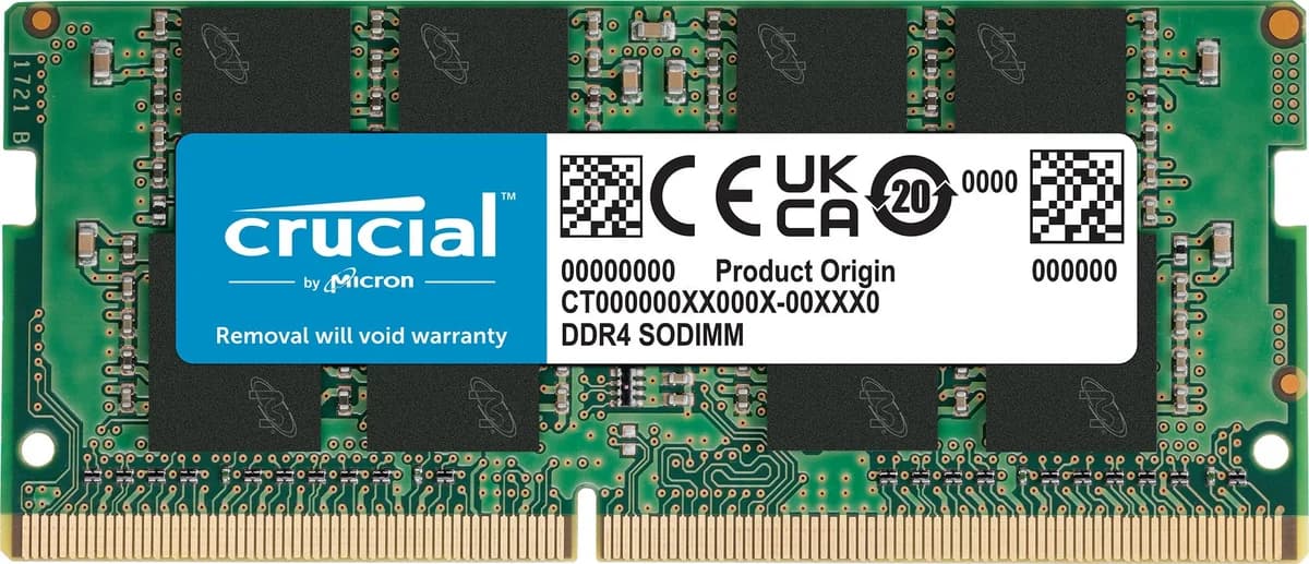 Crucial 16GB DDR4-3200 SODIMM CT16G4SFRA32A