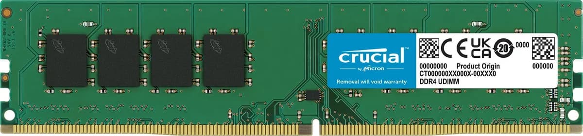 Crucial 32GB DDR4-3200 UDIMM CT32G4DFD832A