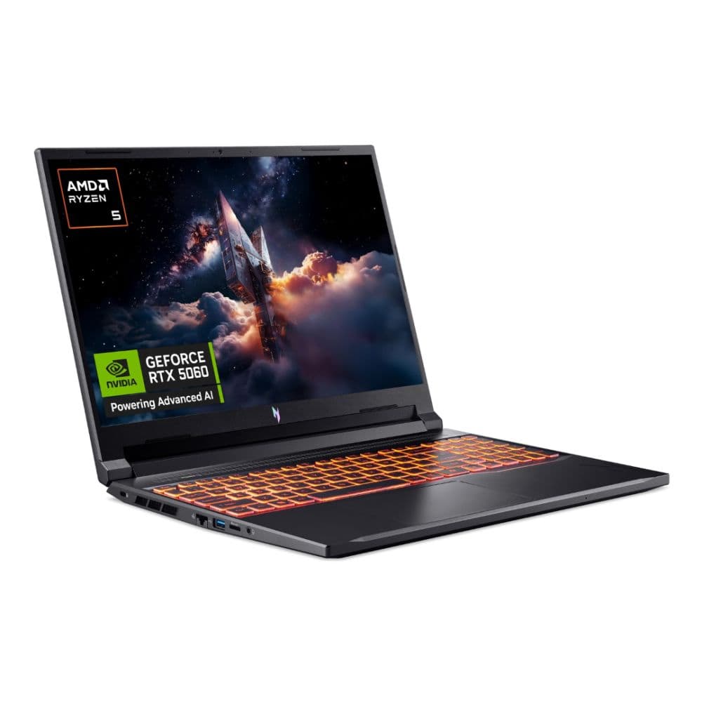 Acer Nitro V16 AI AMD Ryzen 5 240 16GB RAM 1TB SSD RTX 5060 16" Windows 11 Home Gaming Laptop