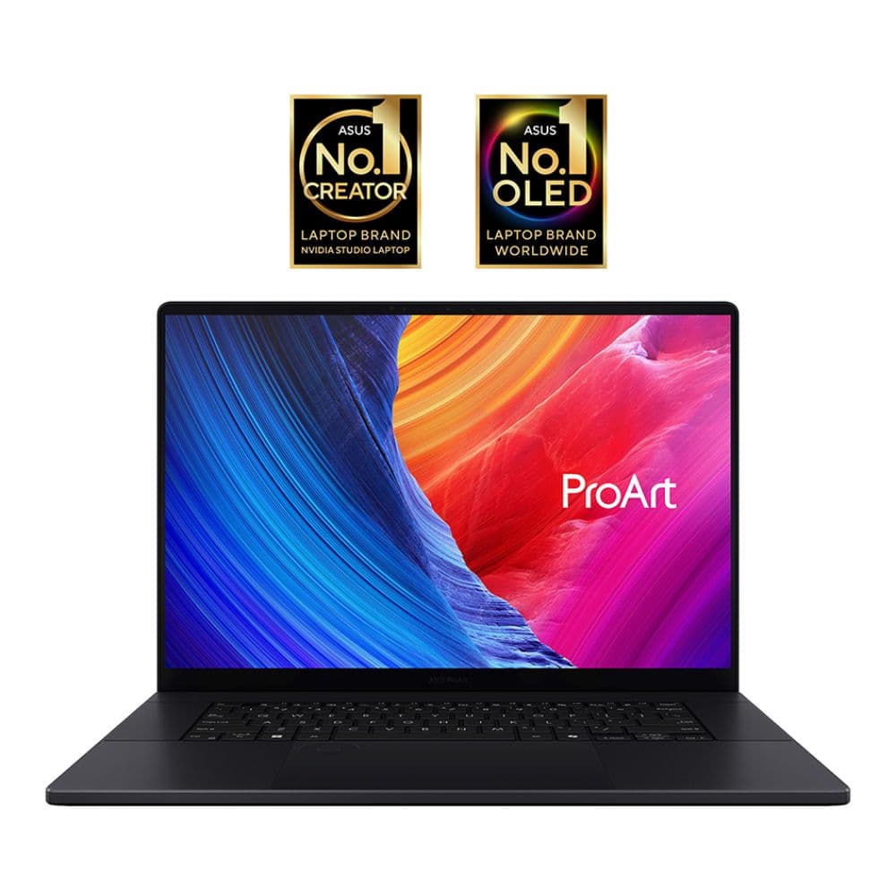 ASUS ProArt P16 H7606 AMD Ryzen AI 9 HX 370 64GB RAM 4TB SSD RTX 5070 16" OLED Windows 11 Home Copilot+ Laptop